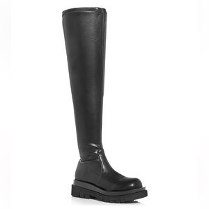 JEFFREY CAMPBELL // tanked platform over the knee boot